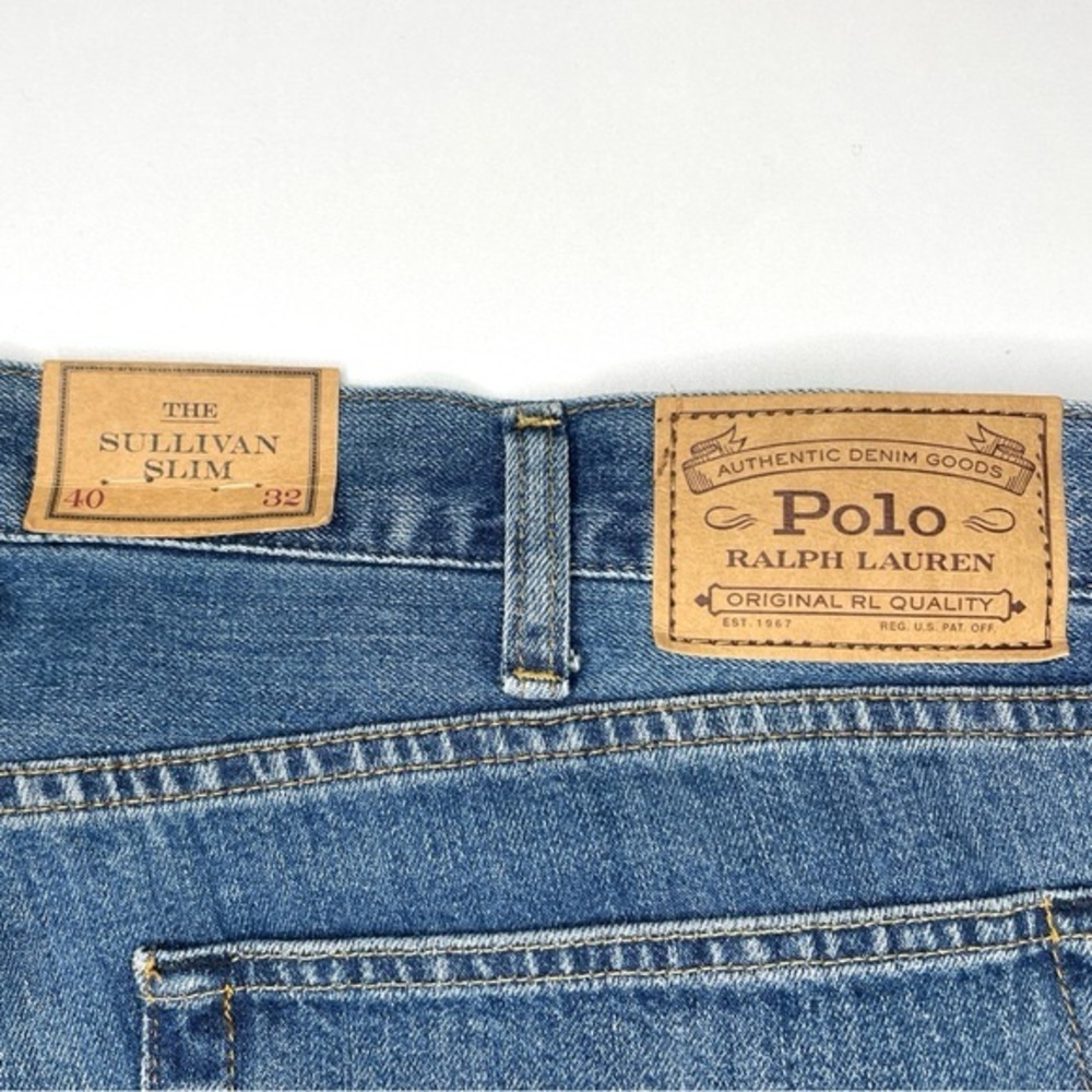 Polo Ralph Lauren Sullivan Slim Blue Jeans - Picture 10 of 10